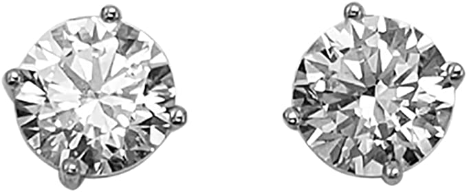 Hypoallergenic cubic online zirconia stud earrings