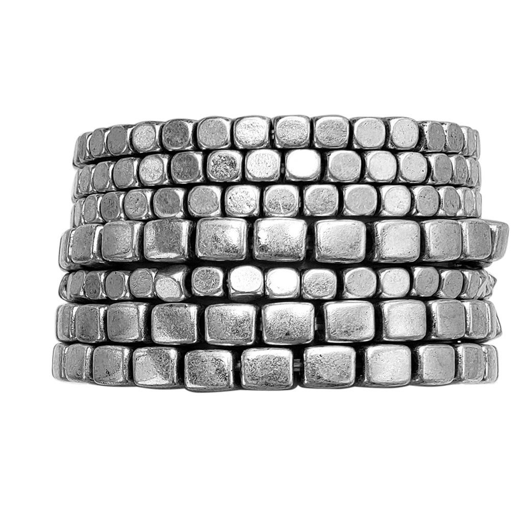 Stretch store cuff bracelet