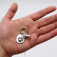 Adorable Animal Charms Changeable Pendant Necklace, 18"+3" Extender (Dachshund)