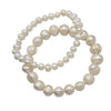 High Luster Freshwater Pearl Stretch Bracelet, 2.25" (10mm)