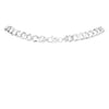 Made In Italy Sterling Silver Curb Chain (8 Inches Bracelet)