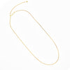 Made In Italy Gold Plated Sterling Silver Rope Chain Necklace With Adjustable Slide, 22"