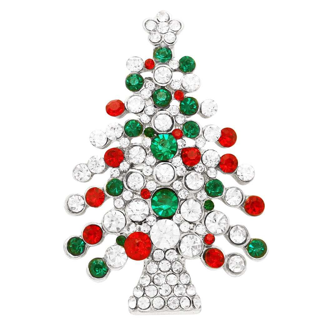 Christmas tree deals brooch pin