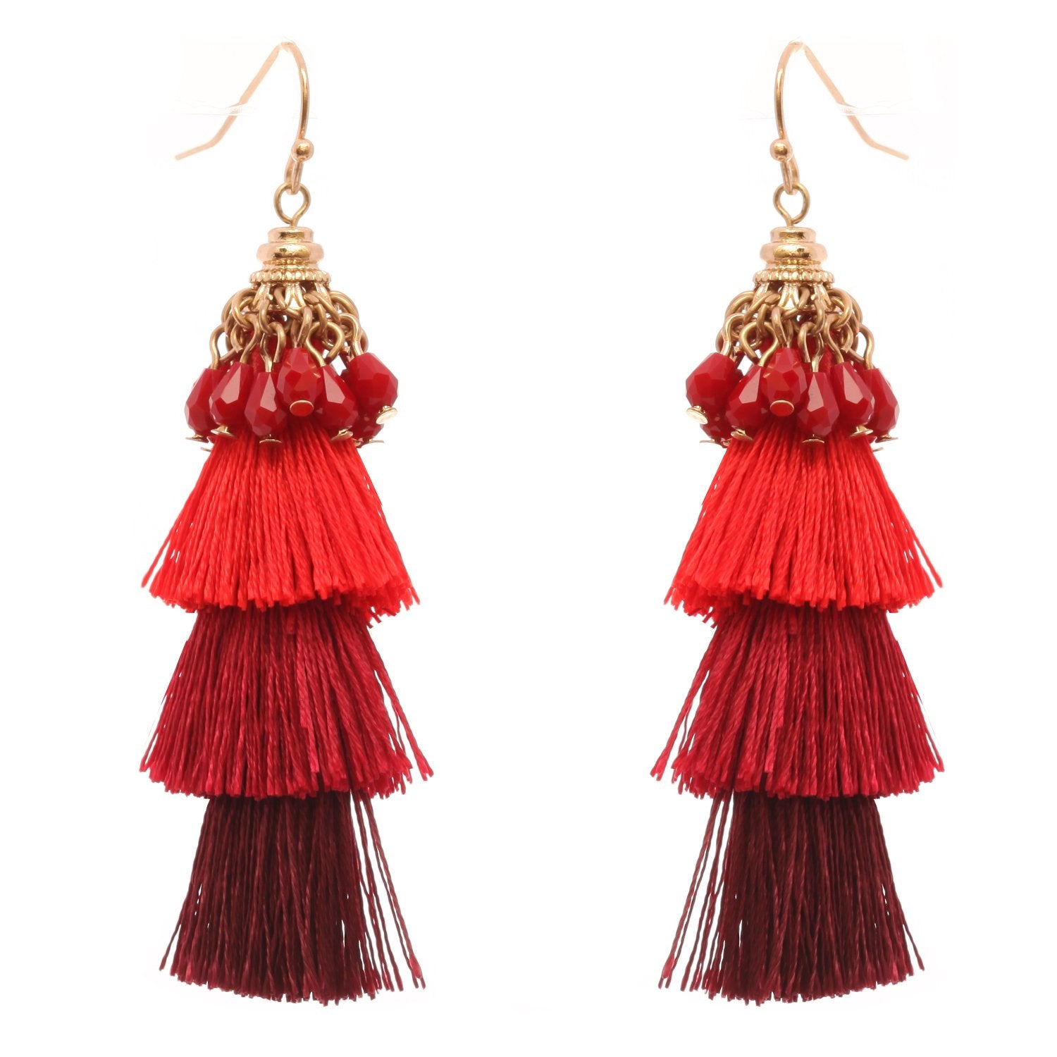 Ombre tassel store earrings