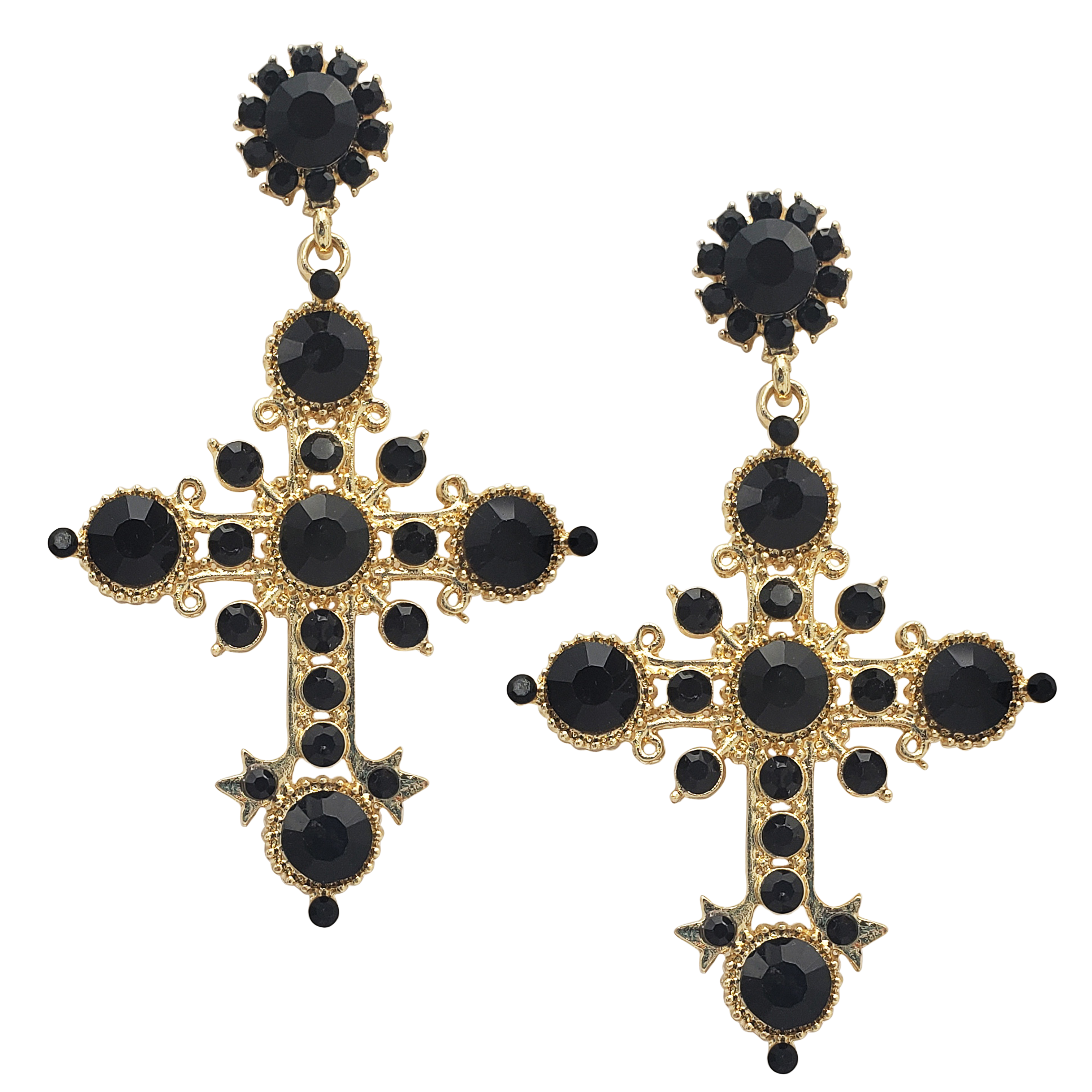 Buy Mens Inverted Cross Earrings 925 Sterling Silver Women Upside-down Cross  Earring St. Peter's Cross Earring Crystal Cubic Zirconia Jewelry Online at  desertcartINDIA