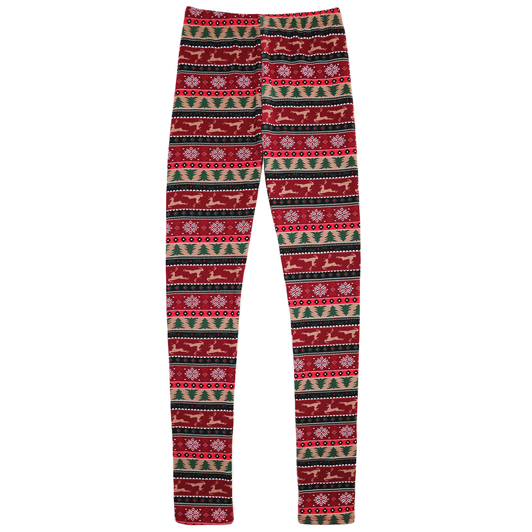 Buy Uaderize Womens Ultra Soft Brushed Christmas Leggings Pants Tree  Patterned S at Amazon.in