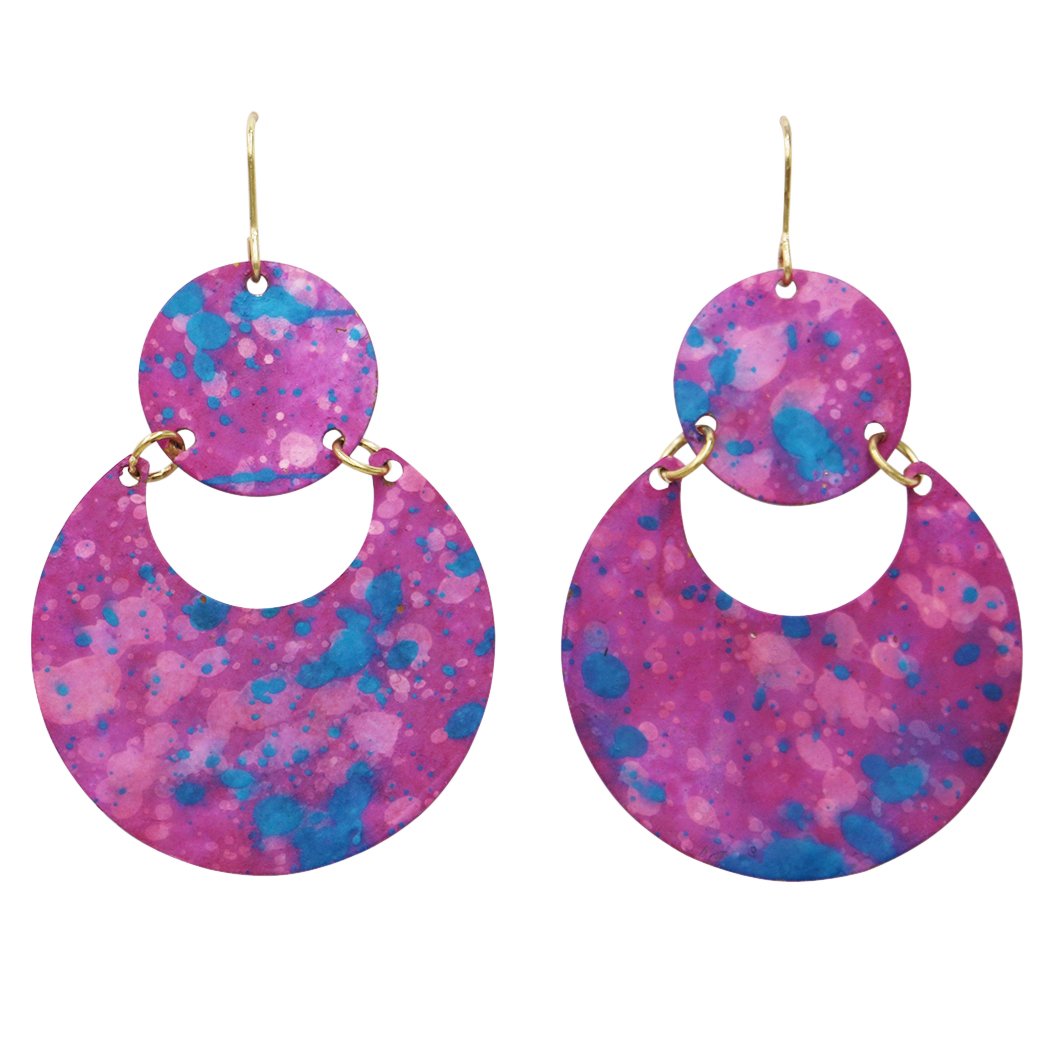 Multicolor Palki Painted Drop Earring buy For Women