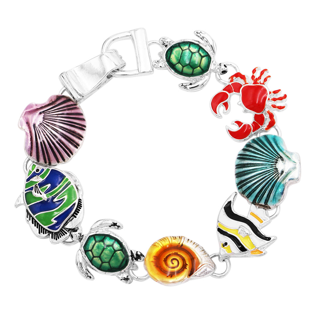 Colorful hot sale charm bracelets