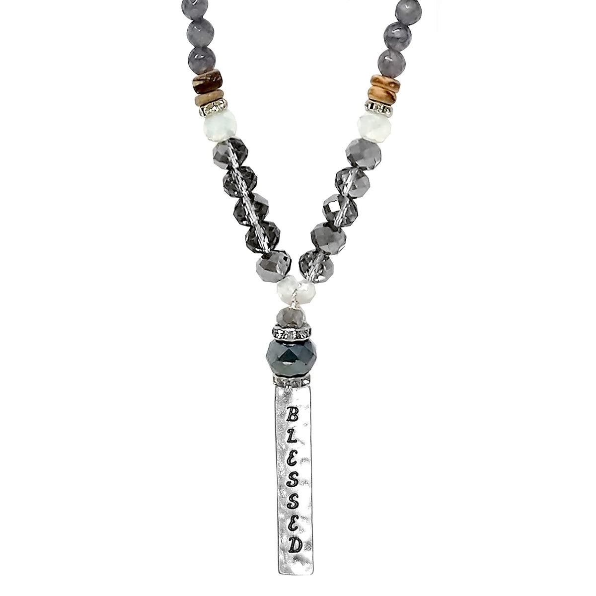 Rosemarie's Religious Gifts Women's Natural Stone Wood And Faceted Gla –  Rosemarie Collections
