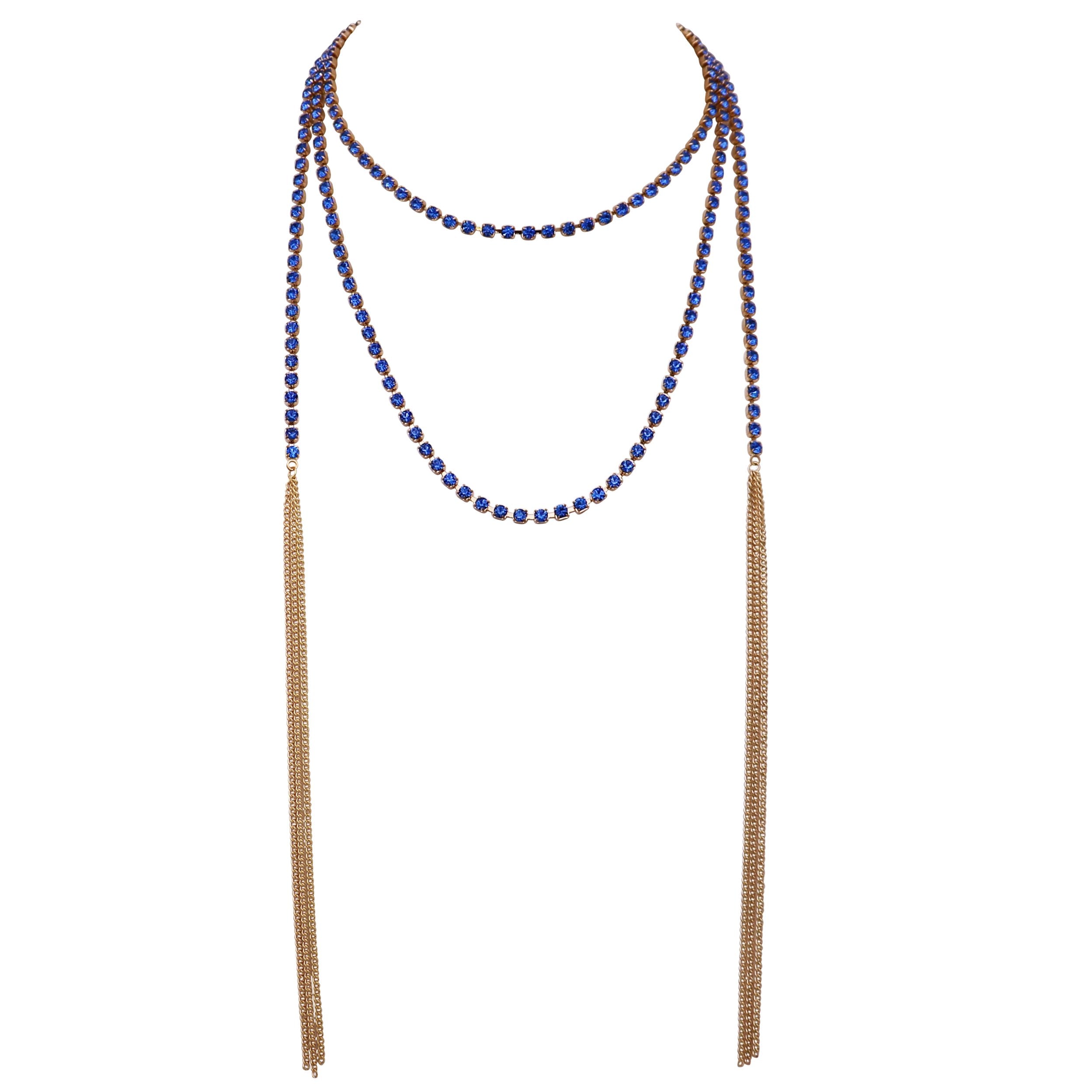 Tassel 2025 wrap necklace