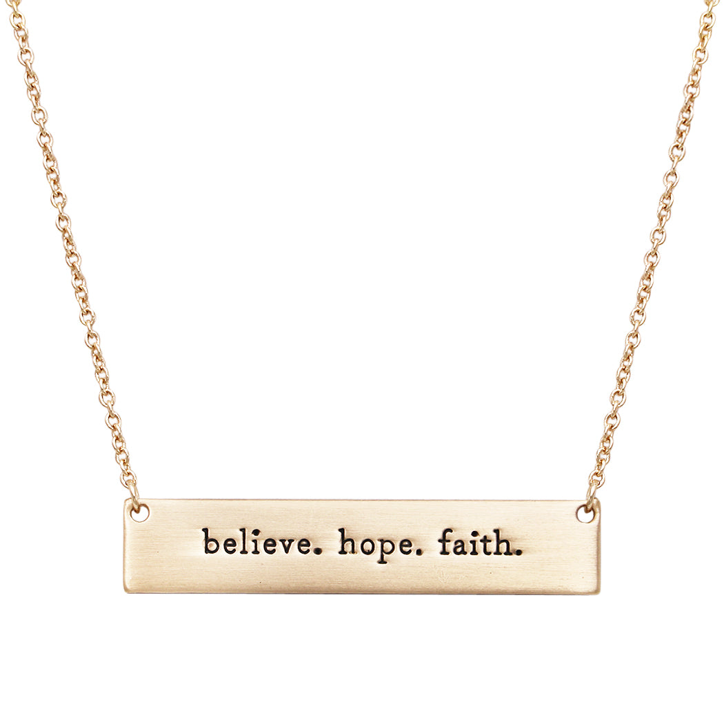 Love, Faith, Hope Necklace – DLG