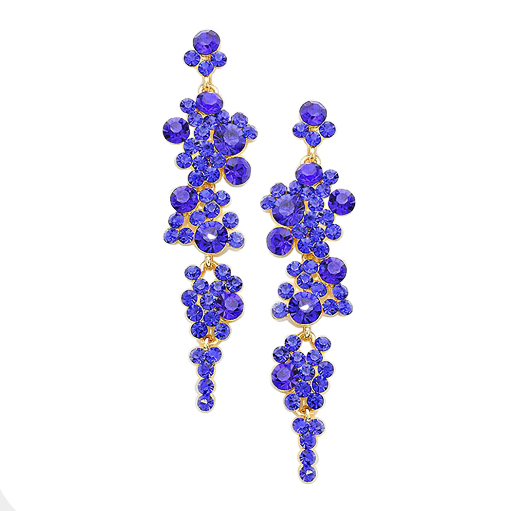 Bohemian Blue Feather Beaded Long Drop Earrings Ethnic Vintage Jewelry for  Women | eBay