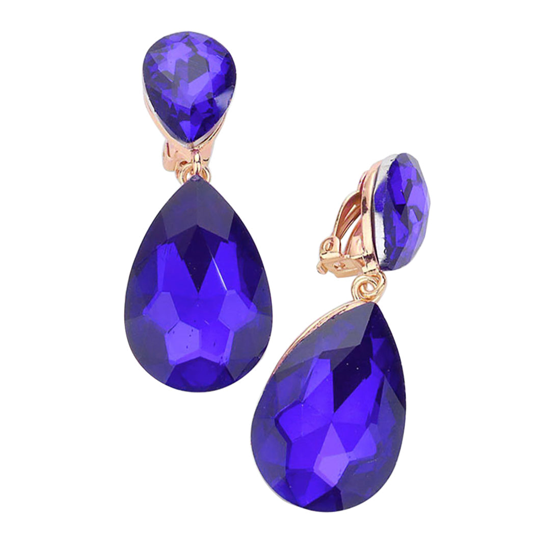 Sapphire deals bridal earrings